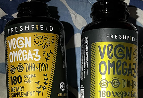 Freshfield Vegan Omega 3 Algal Oil