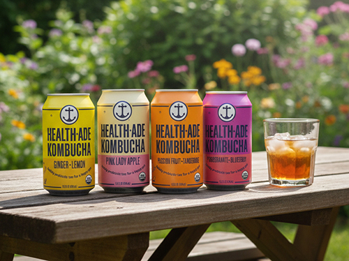 Health-Ade Canned Kombucha Tea Organic Drink