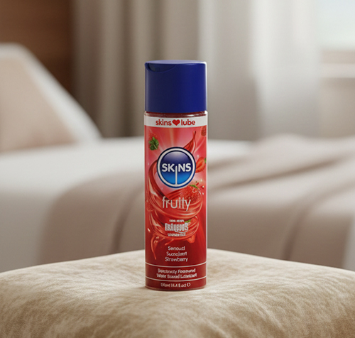 Skins Strawberry Flavored Lube Gel