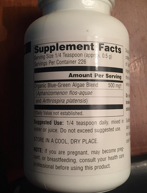 Source Naturals Blue Green Algae