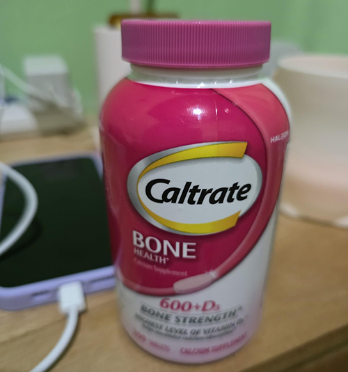 Caltrate 600 Plus D3 Calcium and Vitamin D Supplement Tablets