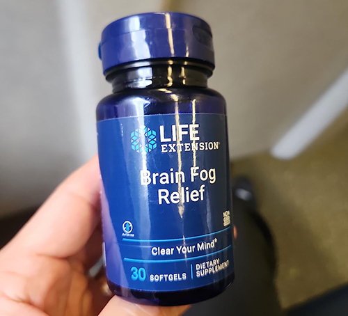 Life Extension Brain Fog Relief Caffeine-Free, Fast-Acting Nootropic Formula