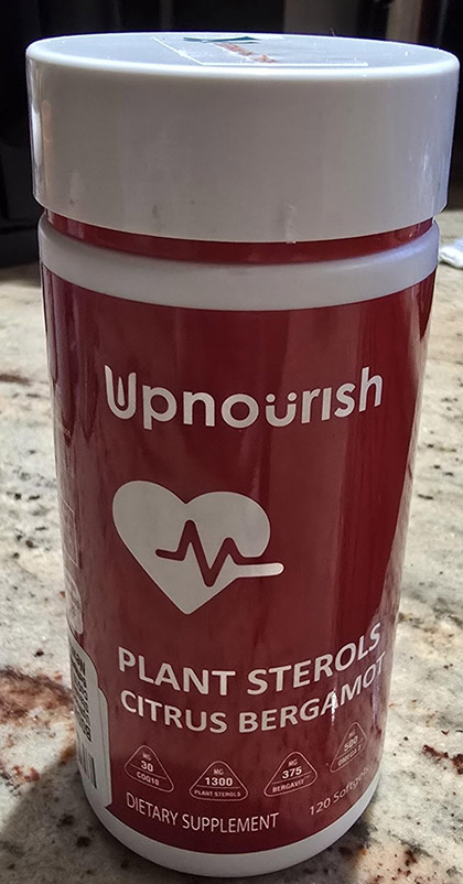 UpNourish Citrus Bergamot Cholesterol Supplement