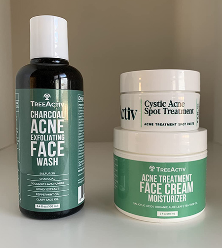TreeActiv 3 Step Acne Treatment Kit