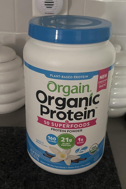 Orgain Organic Vegan Protein Powder