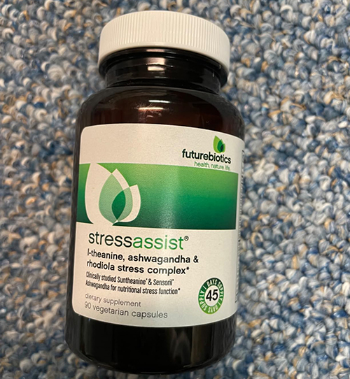 Futurebiotics Stressassist® L-theanine Ashwagandha and Rhodiola Rosea Stress Complex