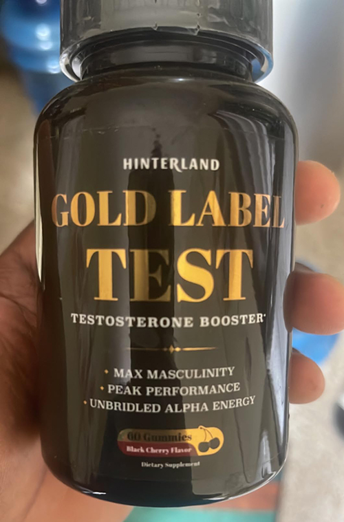 Gold Label Testosterone Booster Gummies