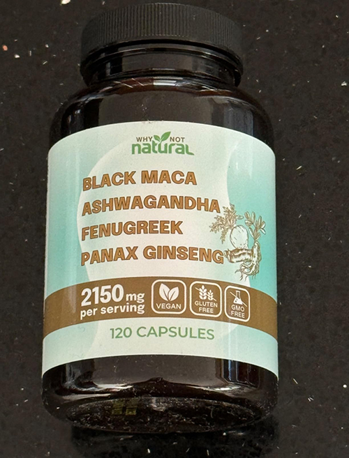 Why Not Natural 4-in-1 Organic Black Maca Root