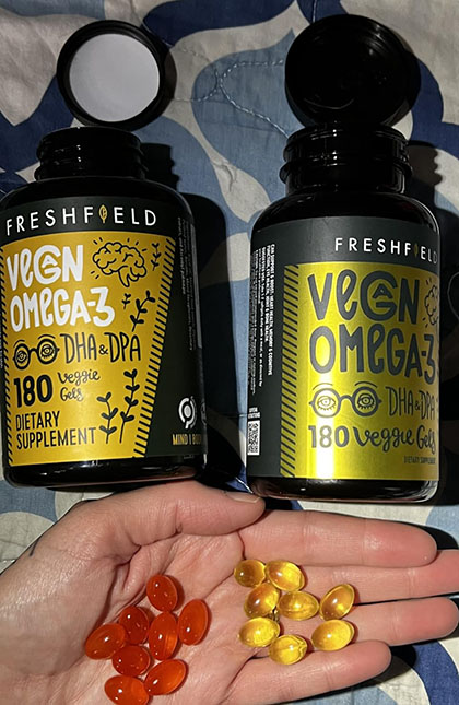 Freshfield Vegan Omega 3, DHA Supplement