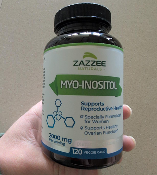Zazzee Myo-Inositol Capsules