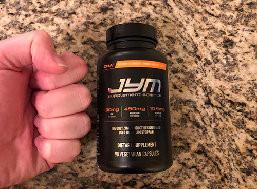 JYM Supplement Science ZMA Zinc/Magnesium Capsules Supplement