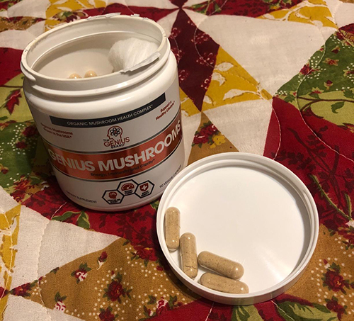 Genius Mushroom – Lions Mane, Cordyceps and Reishi