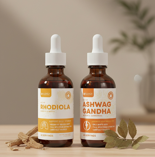 Rejuvica Health Active Rhodiola + Active Ashwagandha