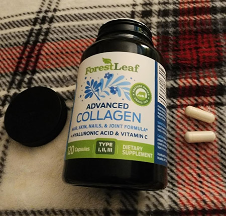 ForestLeaf Multi Collagen Pills with Hyaluronic Acid + Vitamin C