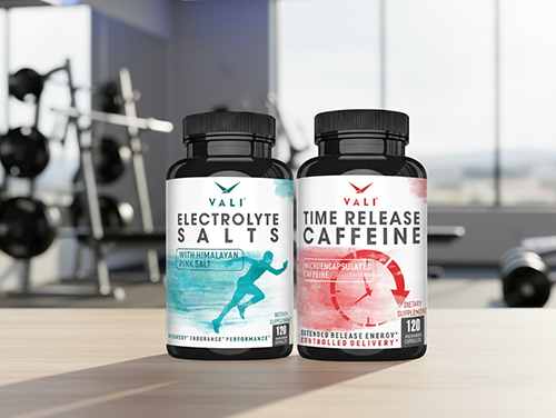VALI Electrolyte Salts Time Release Caffeine Bundle
