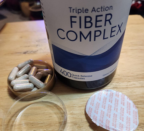 Carlyle Fiber Complex | 400 Capsules | Non-GMO Supplement | Triple Action Fiber