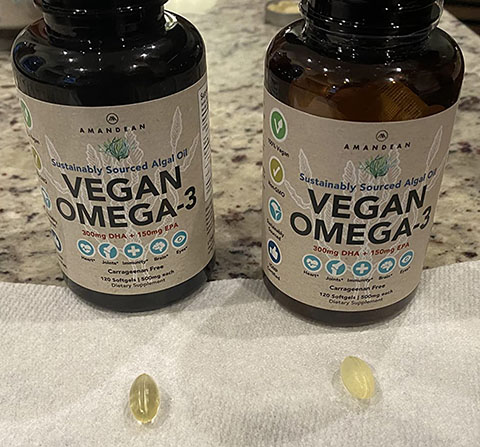 Amandean Vegan Omega 3 (120ct)