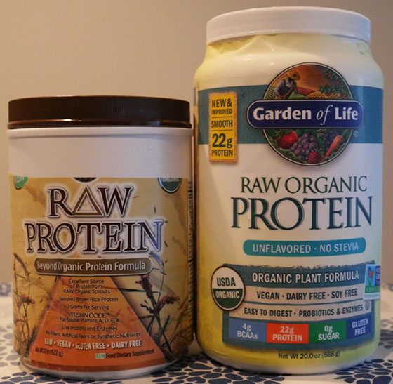 Garden of Life Organic Vegan Unflavored Protein Powder