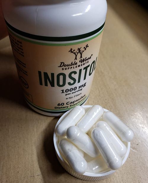 Double Wood Supplements Inositol Capsules