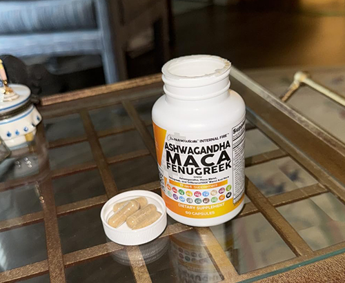 Clean Nutraceuticals Ashwagandha 5000mg Maca Root 2000mg Fenugreek 3000mg Supplement with Tongkat Ali Ginseng