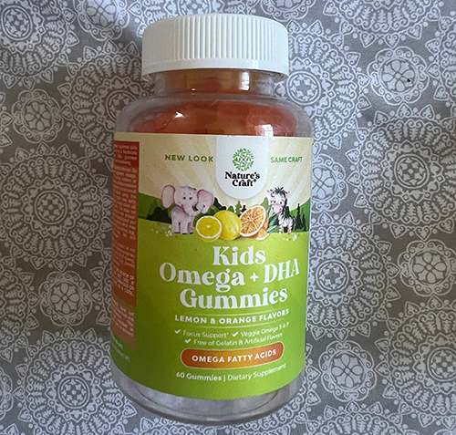 Nature’s Craft Kids DHA Omega 3 Gummies