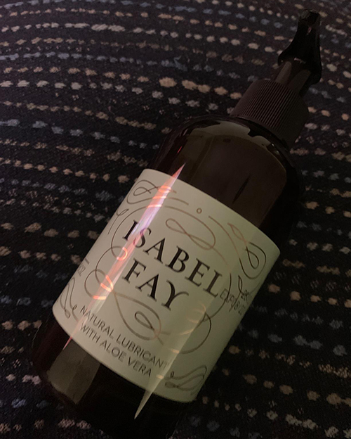 Isabel Fay Natural Water Based Personal Lube with Aloe Vera