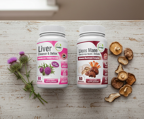 GreeNatr Immune Support & Liver Cleanse Formula Bundle