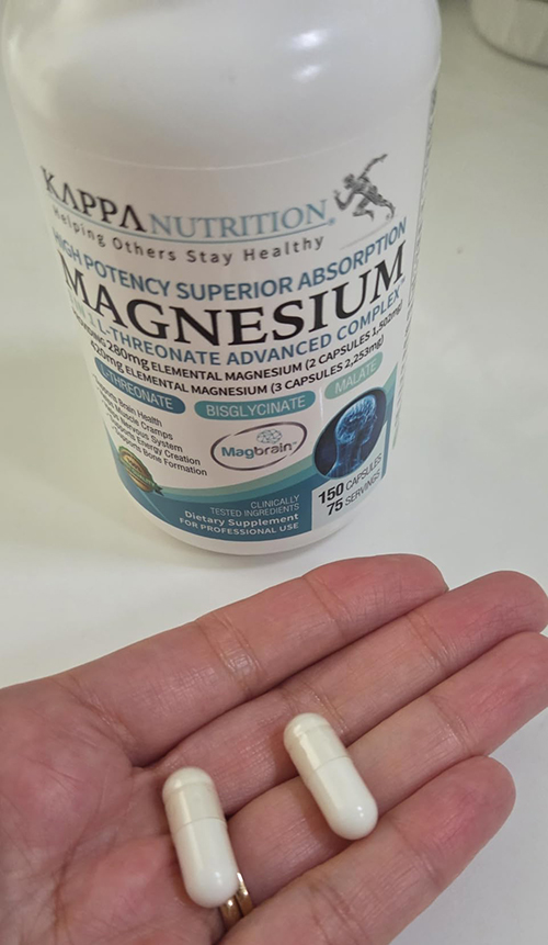 KAPPA NUTRITION Magnesium 3 in 1 L-Threonate Advanced Complex