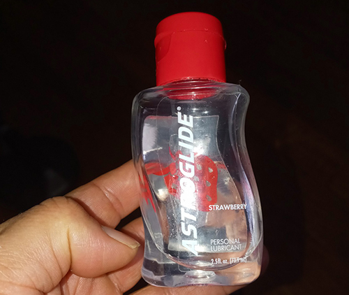 Astroglide Strawberry Flavored Water Based Lube
