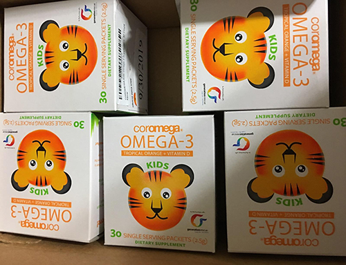 Coromega Kids Omega 3 Fish Oil Supplement