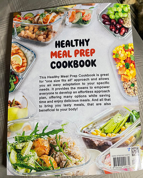 Healthy Meal Prep Cookbook