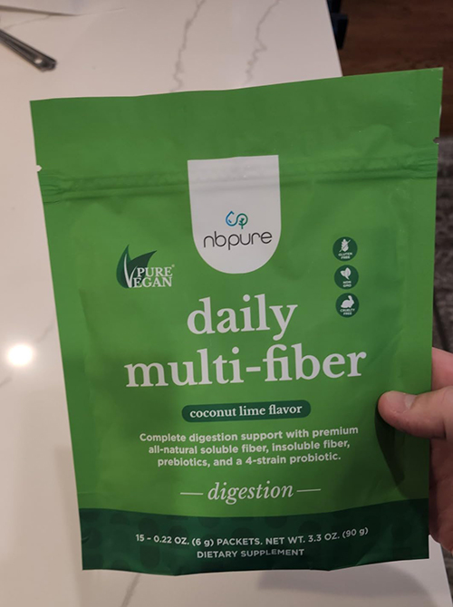 nbpure Daily Multi-Fiber Fiber Supplement