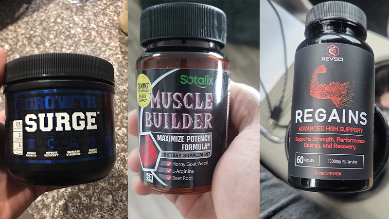 8 Best Muscle Growth Supplements for Men & Women