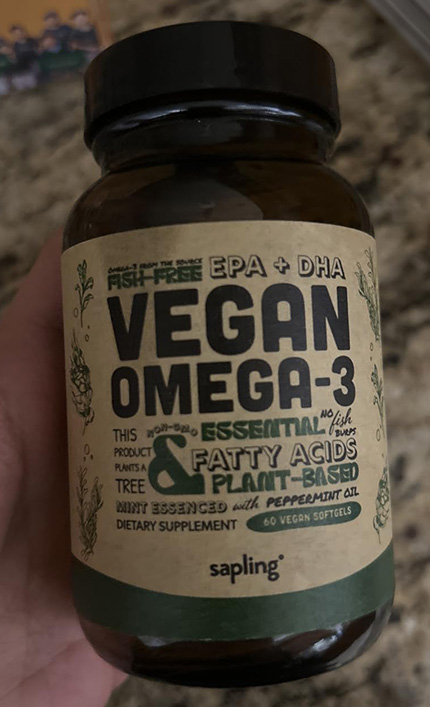 NatureWise Omega 3 Algae Softgels