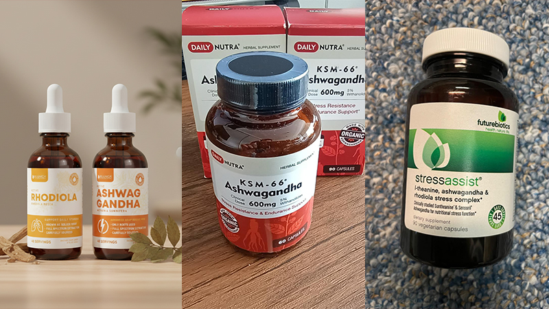 Top 5 Best Ashwagandha and Rhodiola Supplements