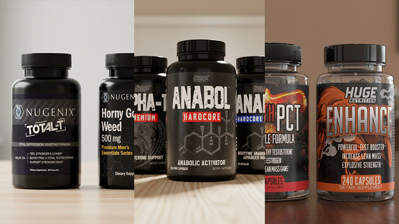 Top 8 Best Testosterone Boosters for Muscle Gain